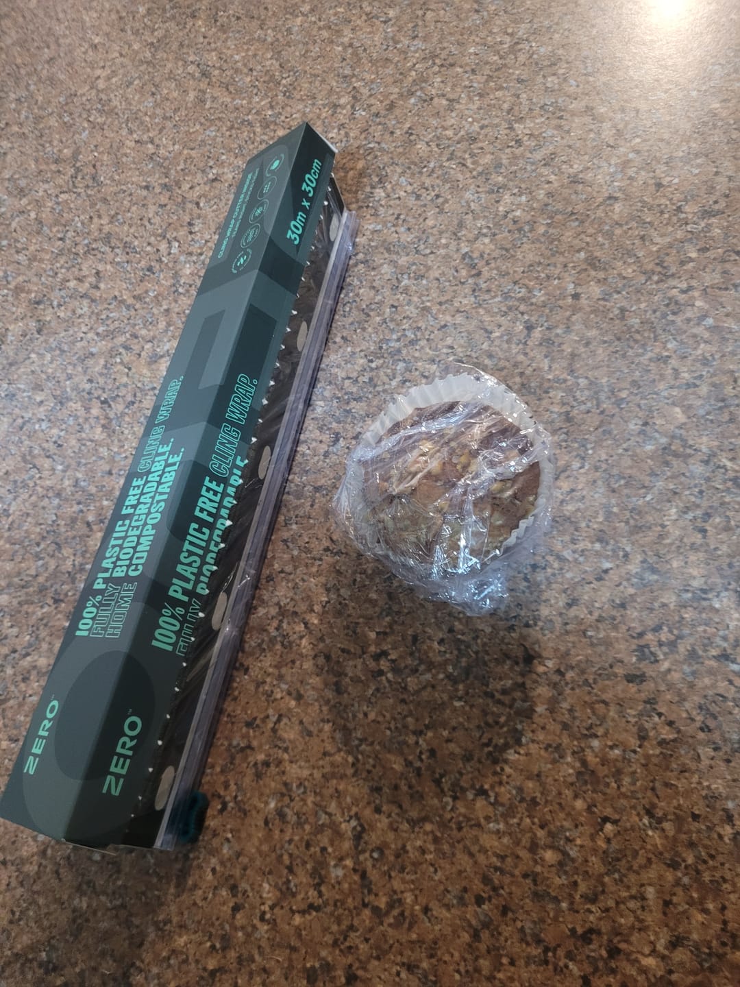 Customer photo review of Plastic Free Cling Wrap