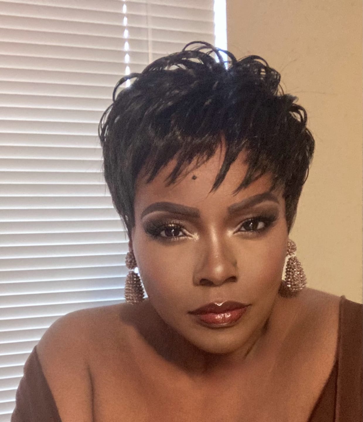 Customer photo review of Motown Tress Curlable Wig - SANDY