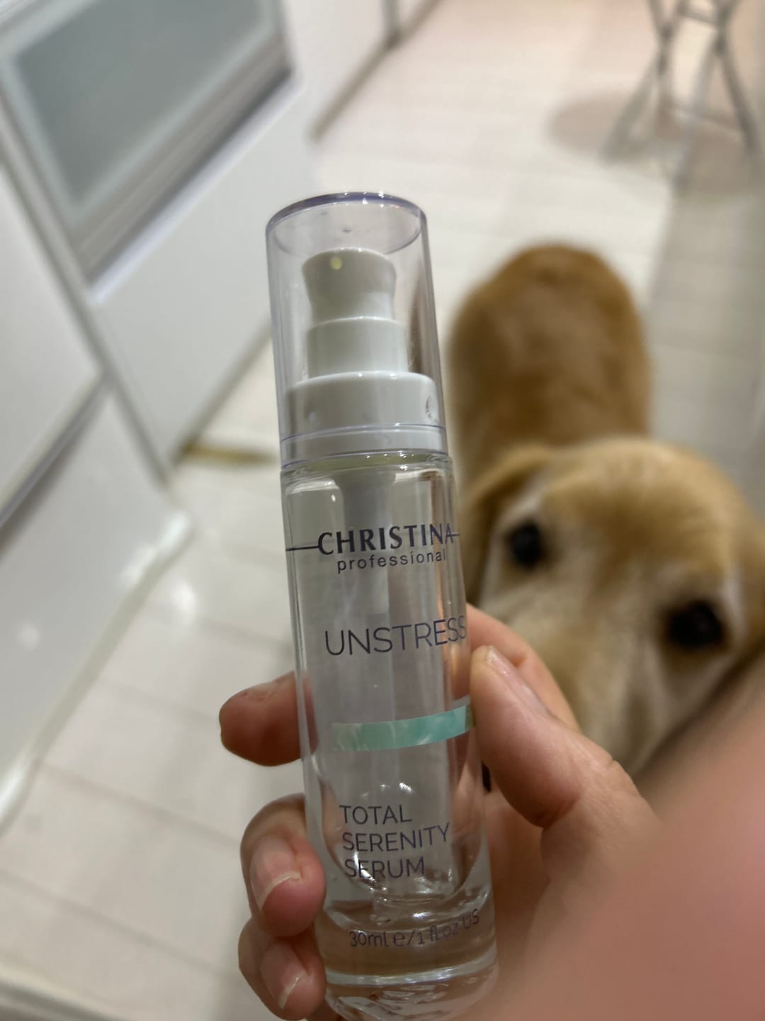 Customer photo review of トータルセレニティーセラム