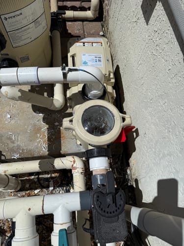 Customer photo review of Pentair intelliflo vs pump 3 hp w/sc - EC-011077