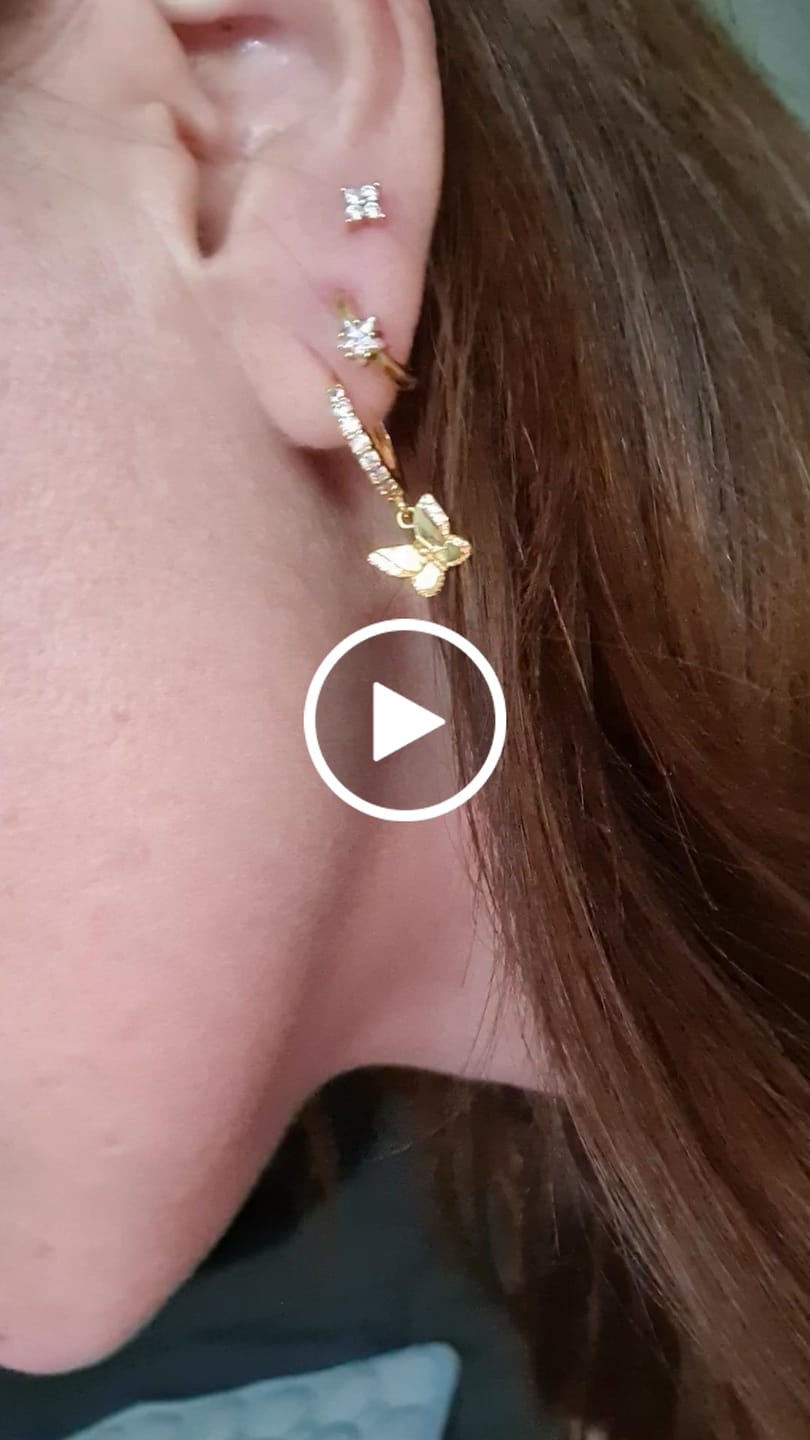 Customer video review of Pendientes Delta