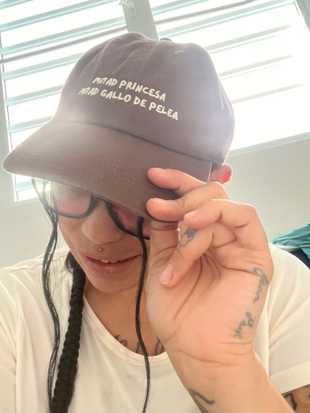 Customer photo review of Gorra Princesa/Gallo de Pelea - PRE ORDER
