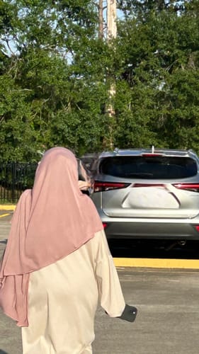 Customer photo review of Cotton Maxi Dress - Mink S