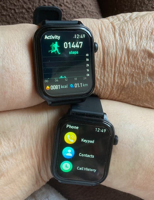 Customer photo review of FITAOS Pro 6 ECG blood glucose Intelligent micro-physical examination Stress monitoring Smartwatch