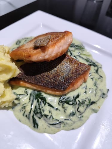 Customer photo review of 1KG Fresh NZ Salmon Portion (Skin on & De-Boned)