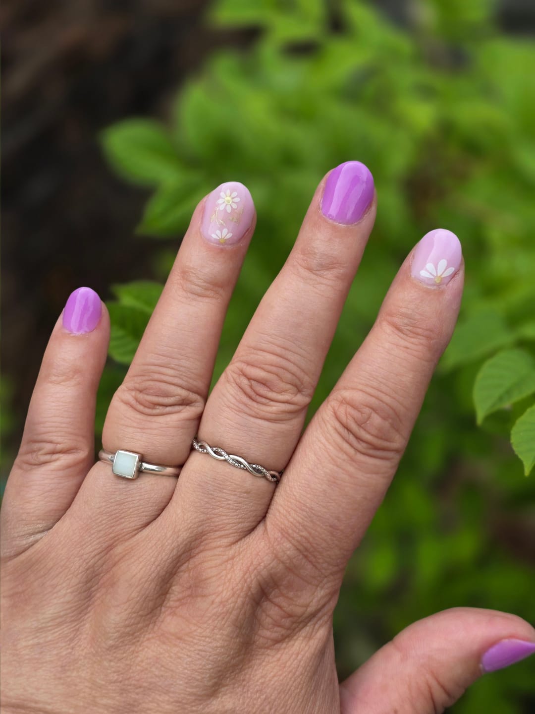 Customer photo review of Fandango Pink Dipping Powder