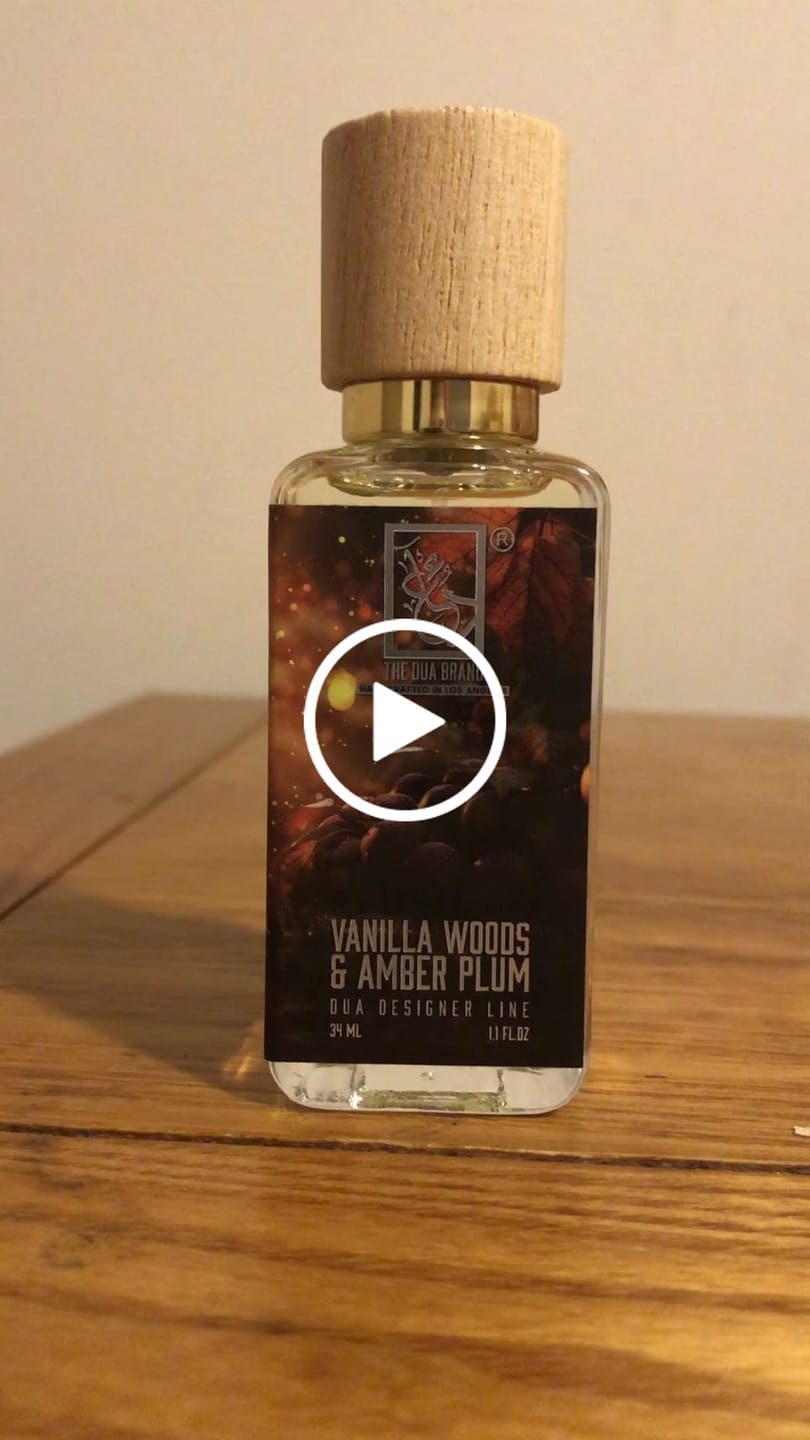 Customer video review of Vanilla Woods & Amber Plum