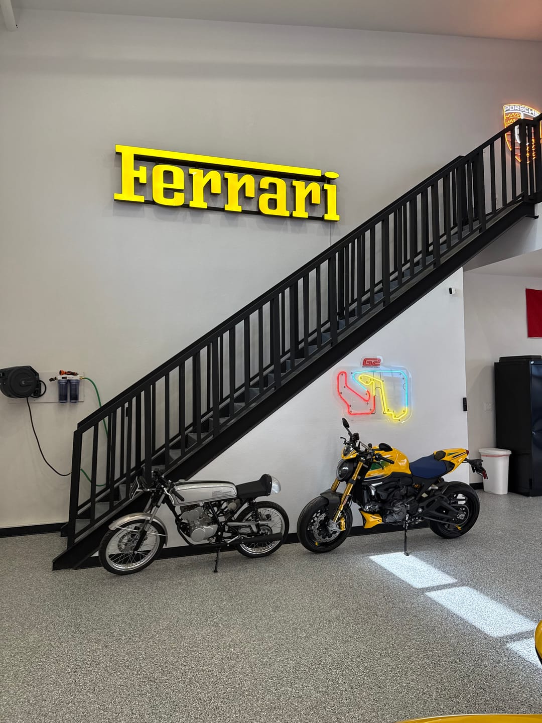 Customer photo review of Your Custom Neon Race Track