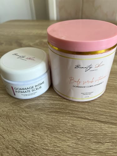 Customer photo review of Body Scrub Kojic vitamine E