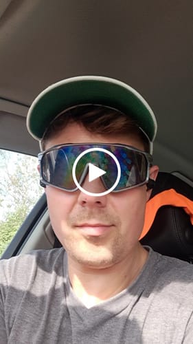 Customer video review of Knight Nano Lens Sports Glasses