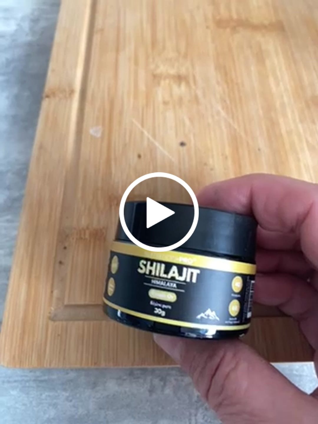 Customer video review of SHILAJIT (RÉSINE PURE)