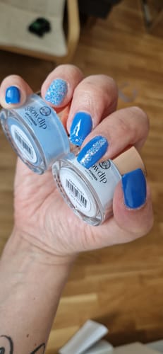 Customer photo review of Ocean Breeze Dipping Powder