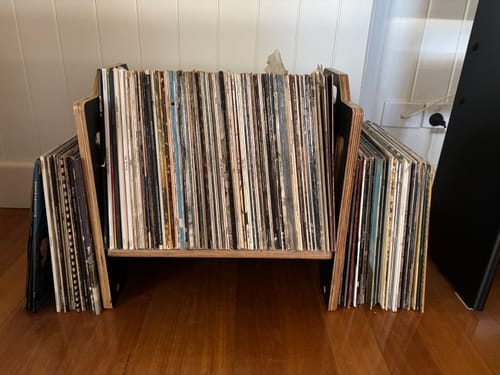Customer photo review of A120 - Stackable Vinyl Record Storage
