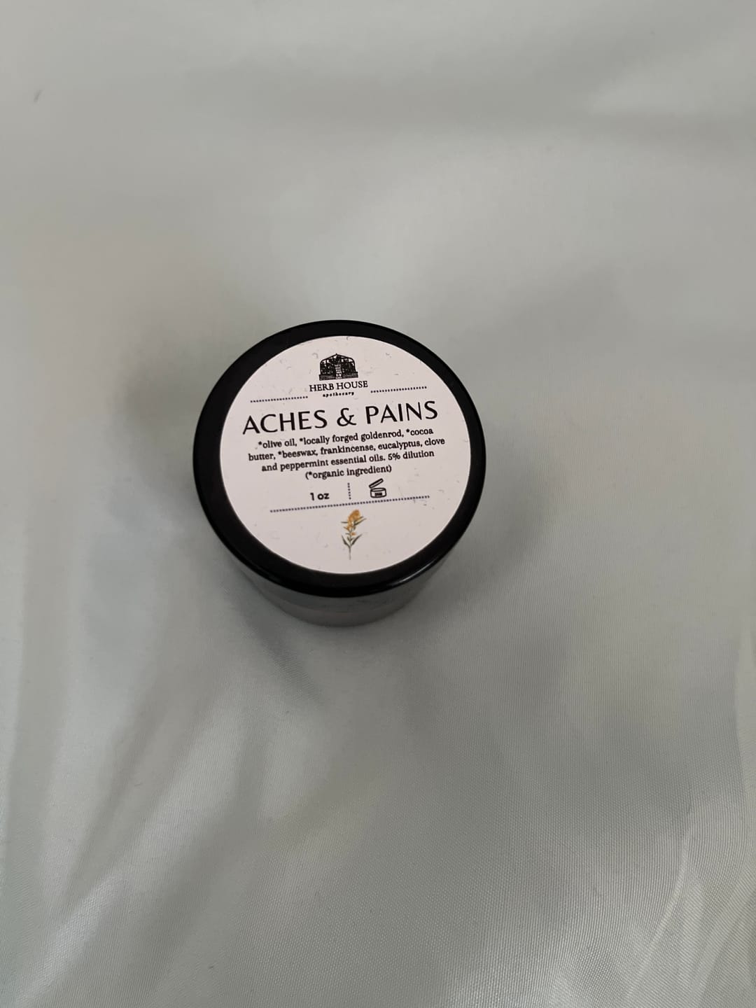 Customer photo review of Aches & Pains Salve