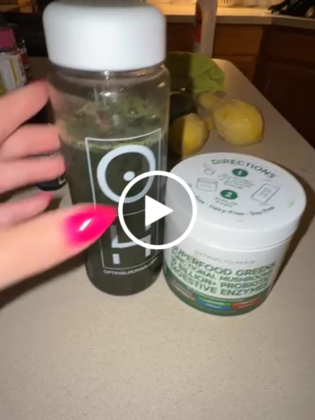Customer video review of Optimal Human - Superfood Greens
