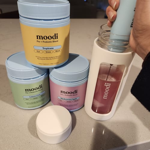 Customer photo review of Original Pre + Probiotic Bundle