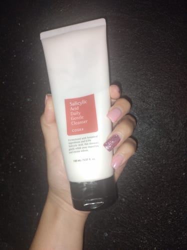 Customer photo review of COSRX - Salicylic Acid Daily Gentle Cleanser