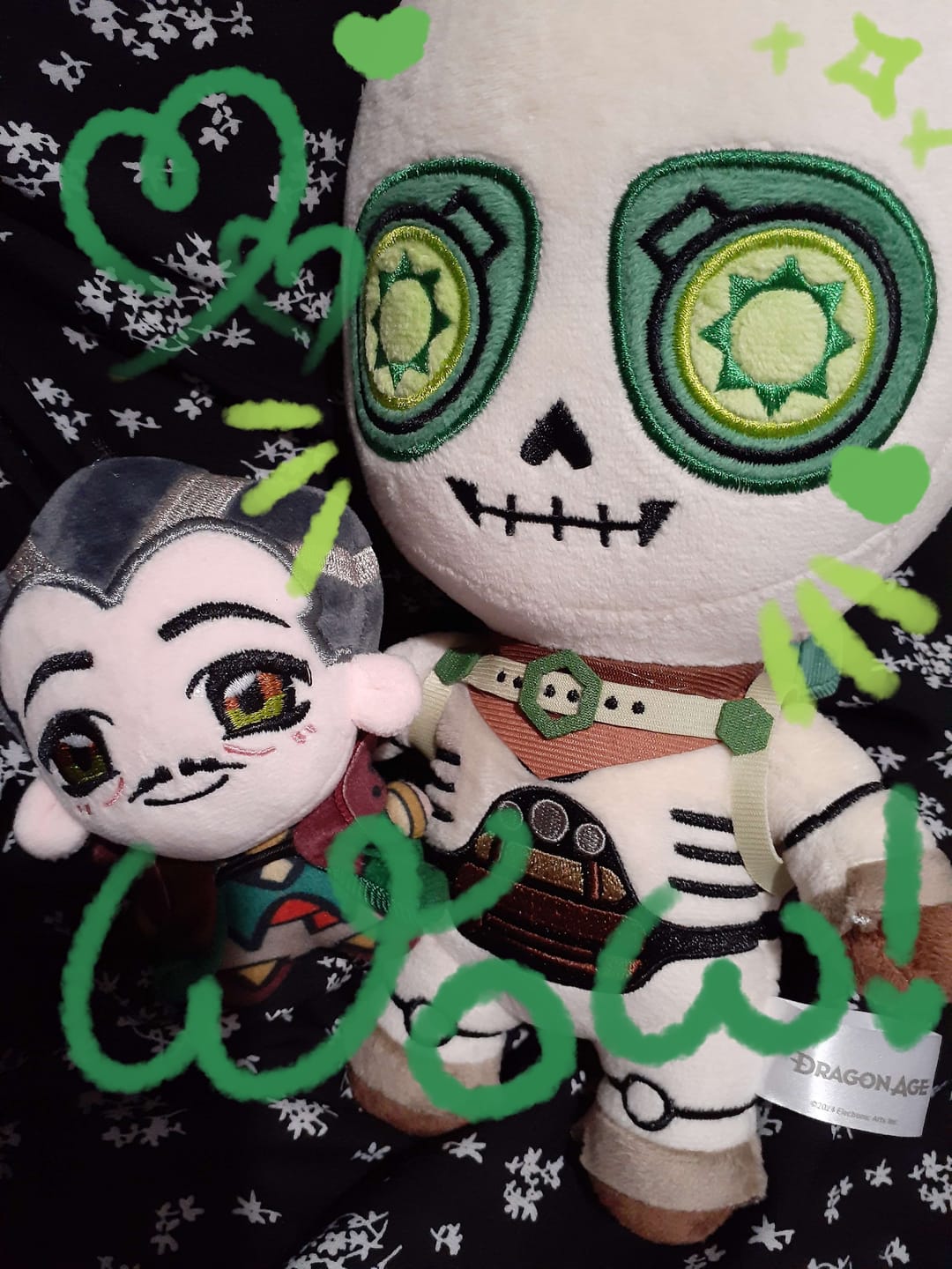 Customer photo review of Dragon Age: The Veilguard - Manfred Collector's Plush