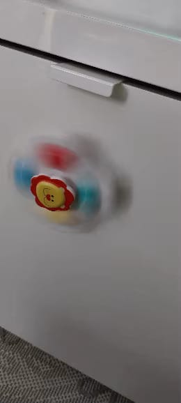 Customer photo review of TİNY MİNİ™ Dönen Çıngırak İlgi Odağı