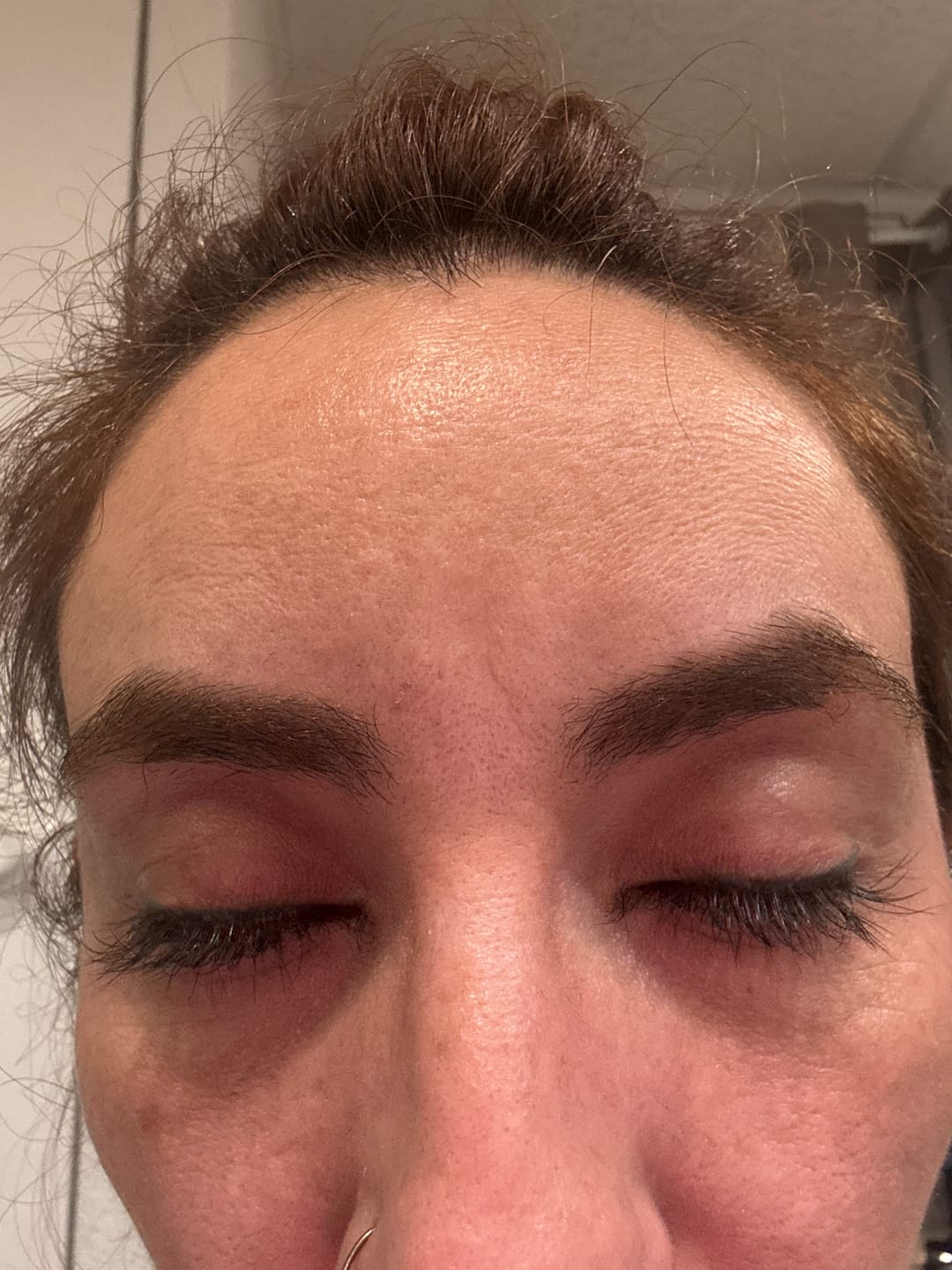 Customer photo review of fLASH EYELASH SERUM