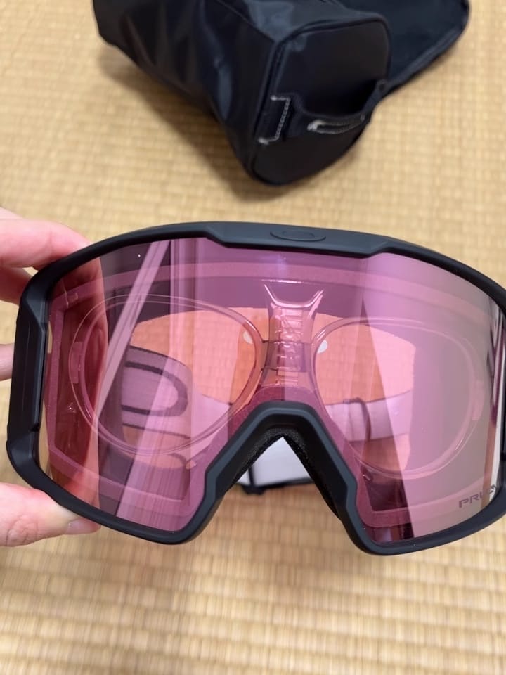 Customer photo review of Adjustable Prescription Goggle Inserts