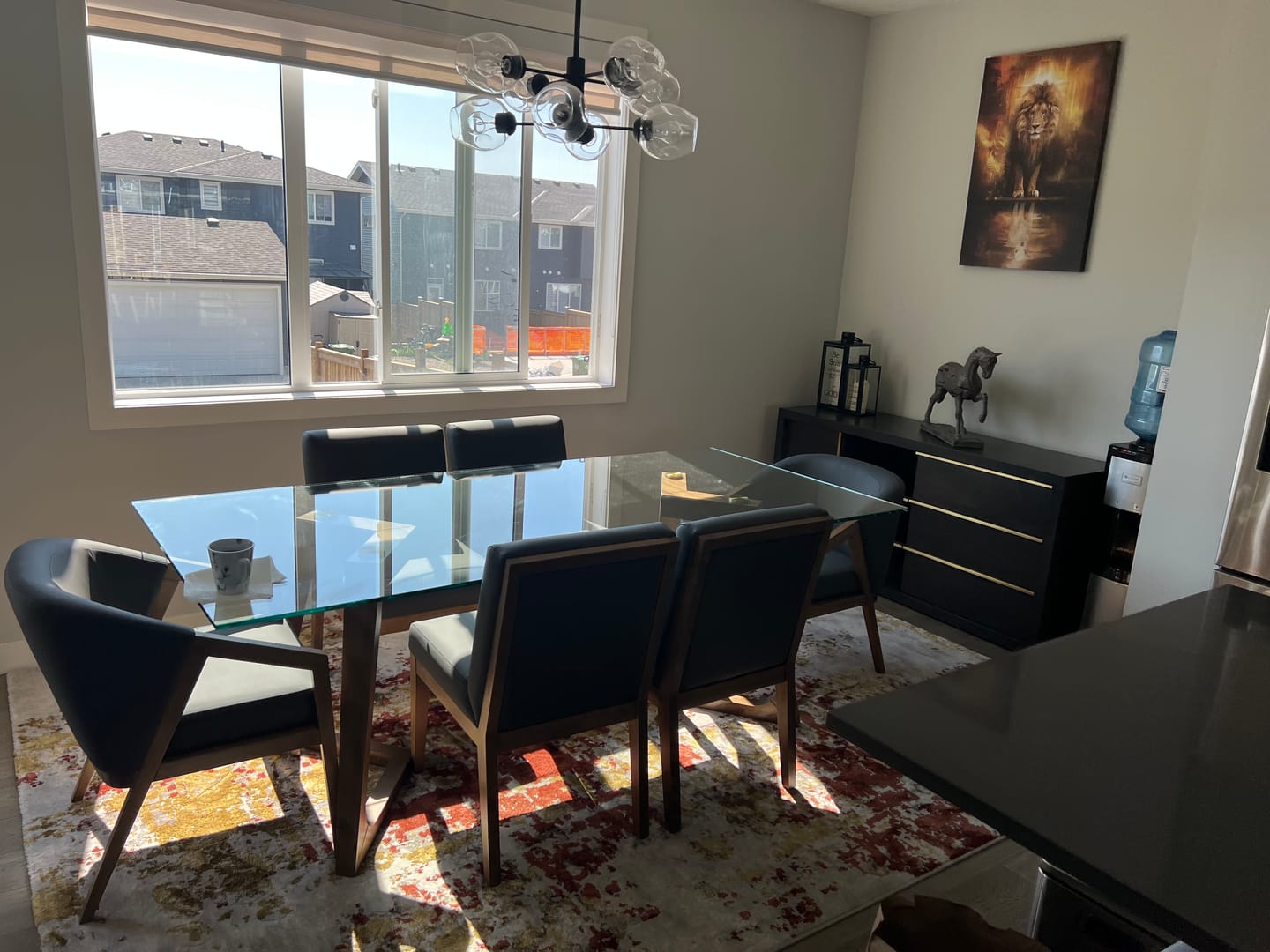 Customer photo review of Lion of Judah - Reflection of the Lamb Wall Art Canvas