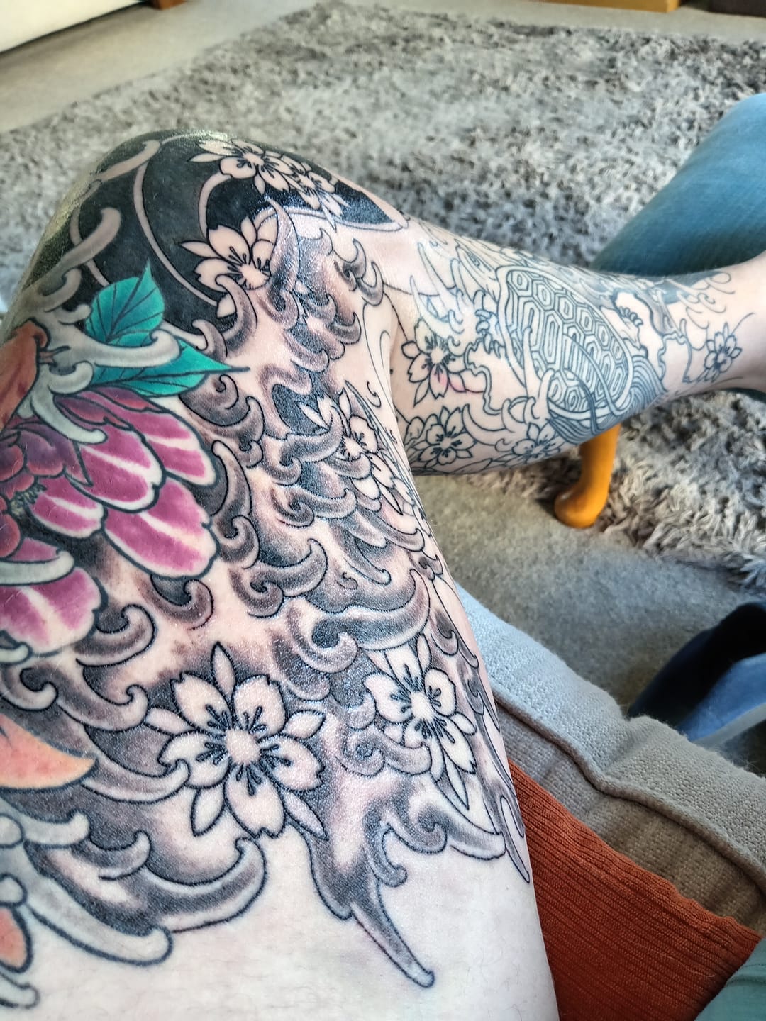 Customer photo review of TattooNumbx Numbing Cream 100g (Suitable for Sensitive Skin)