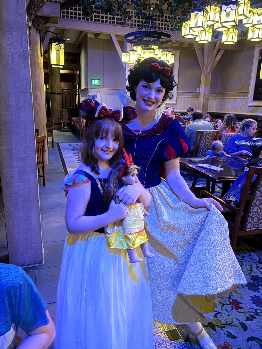 Customer photo review of Portrait Collection Snow White Gown