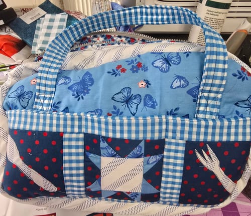 Customer photo review of Mrs Quilty Subscription Box