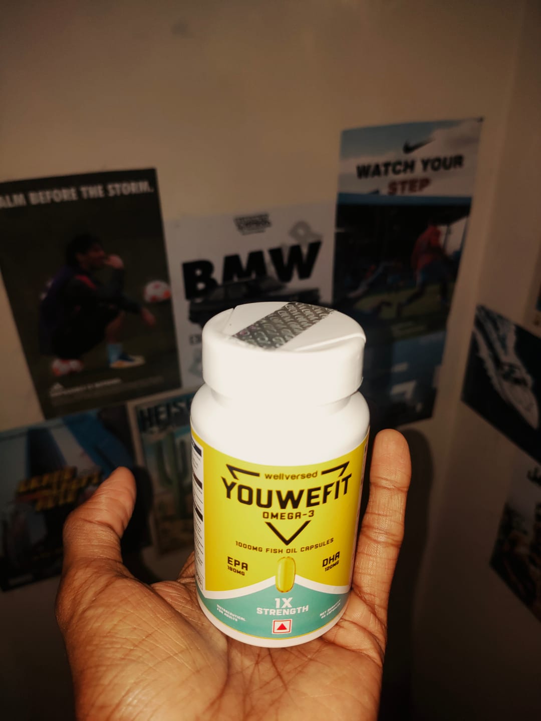 Customer photo review of YouWeFit Omega-3 Fish Oil (60 Capsules), 1000mg