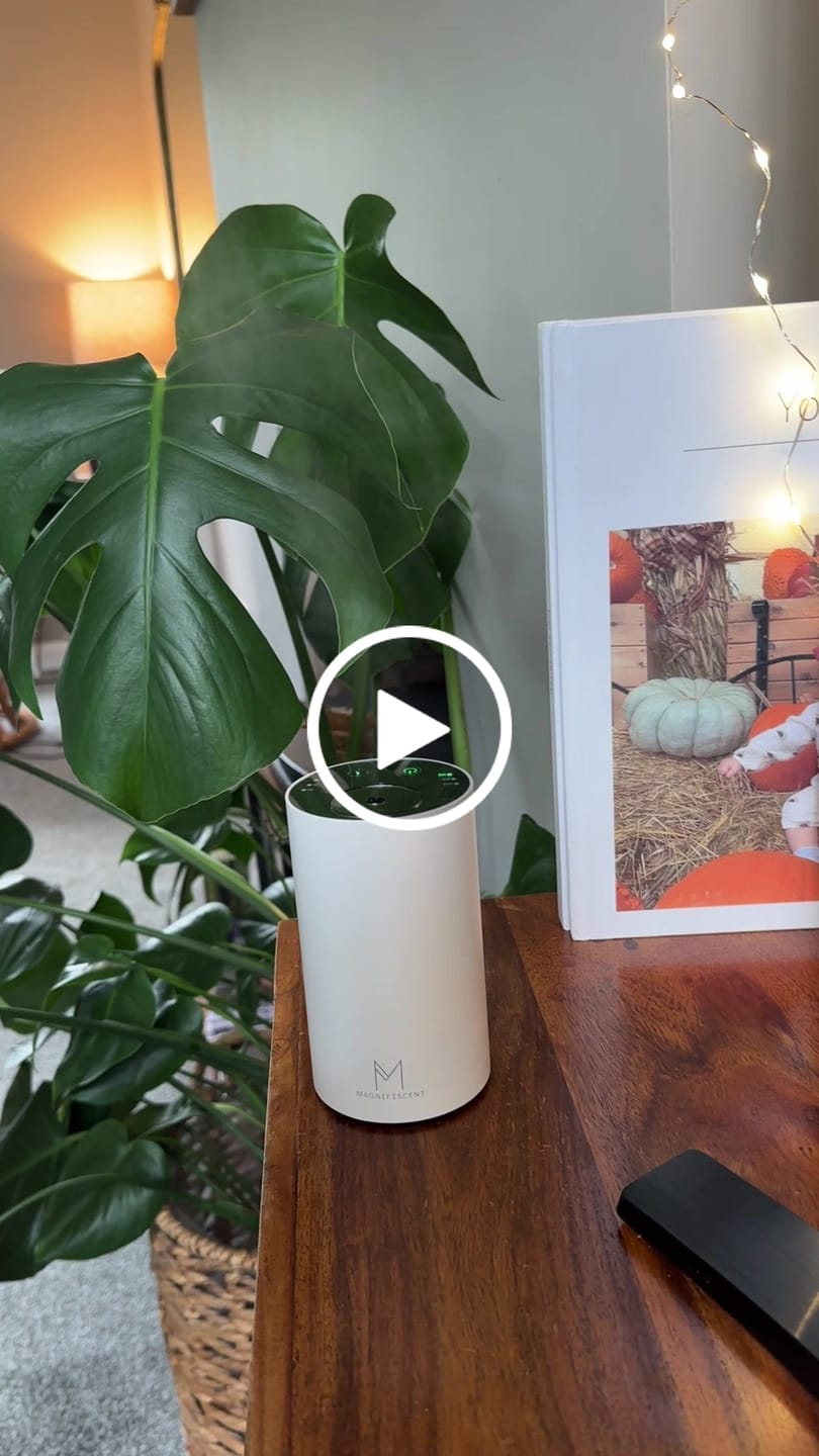 Customer video review of ScentFlow Portable Waterless Diffuser