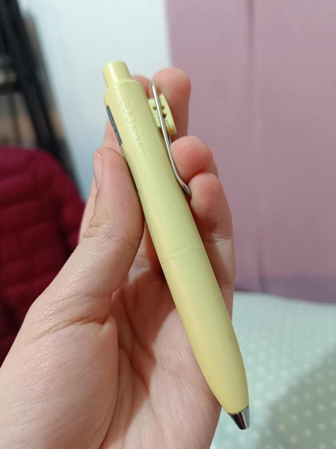 Customer photo review of Uni-ball One P - Bolígrafo Tinta Gel de Colores 0,5 mm