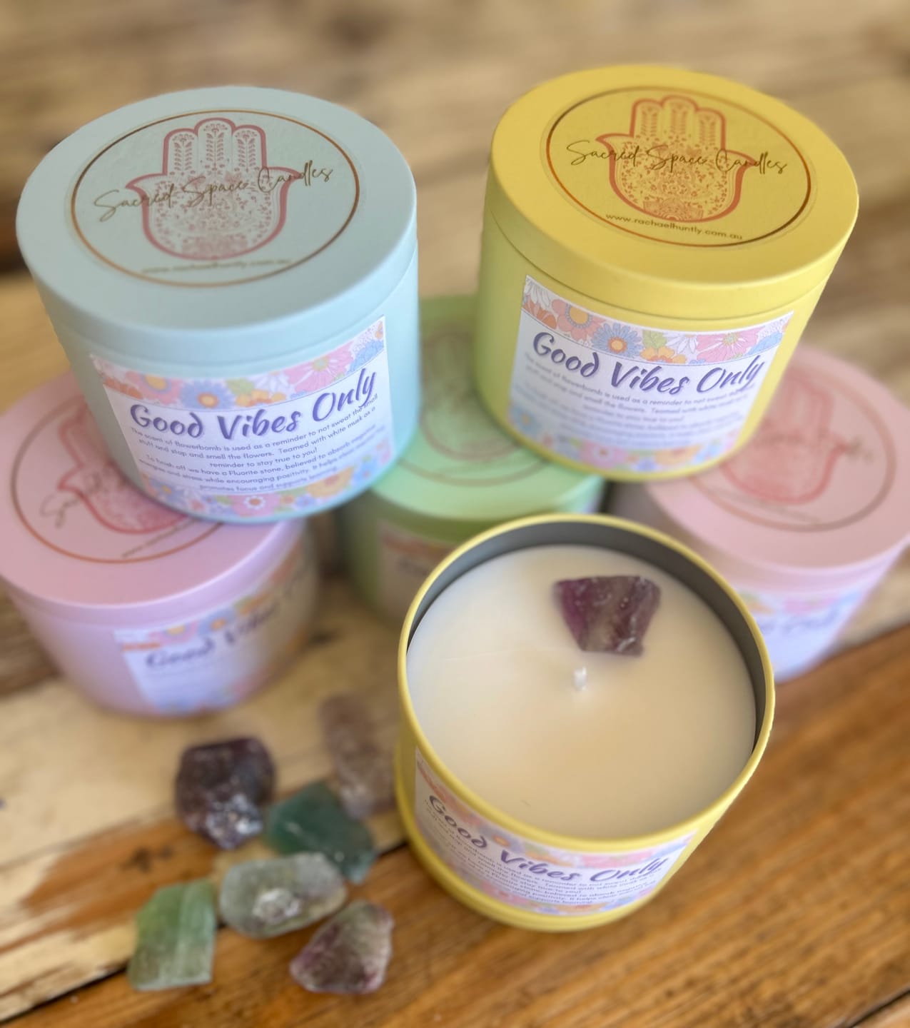 Customer photo review of PRE ORDER - Cosmo Candle Tins (230ml)