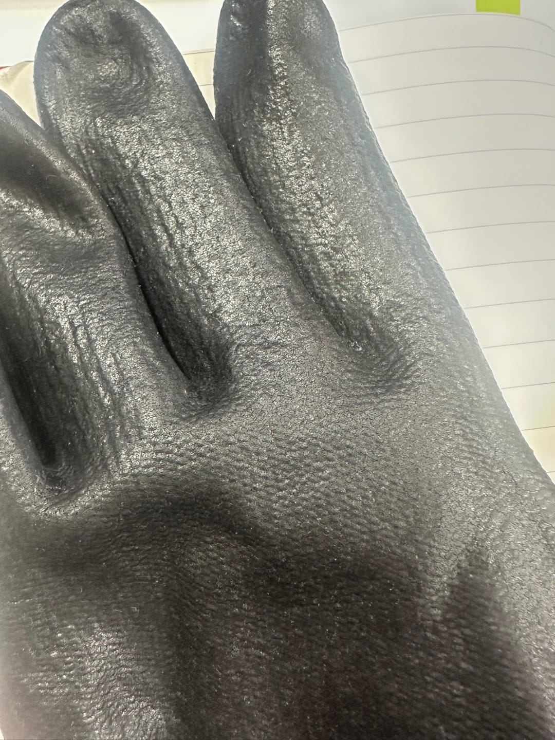 Customer photo review of KameLo 007-CUT(E) | CE Certified EN388 Level E Cut-Resistant Coated Safety Work Gloves