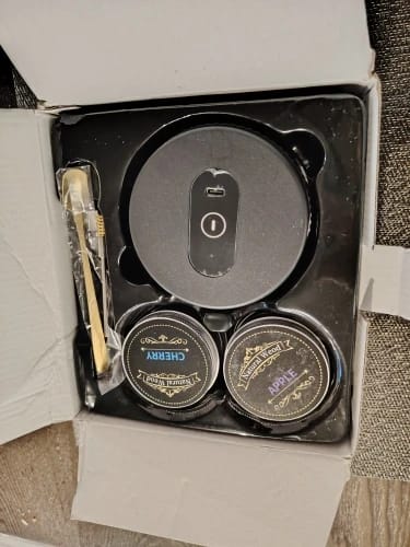 Customer photo review of Premium Electric Smoker Kit