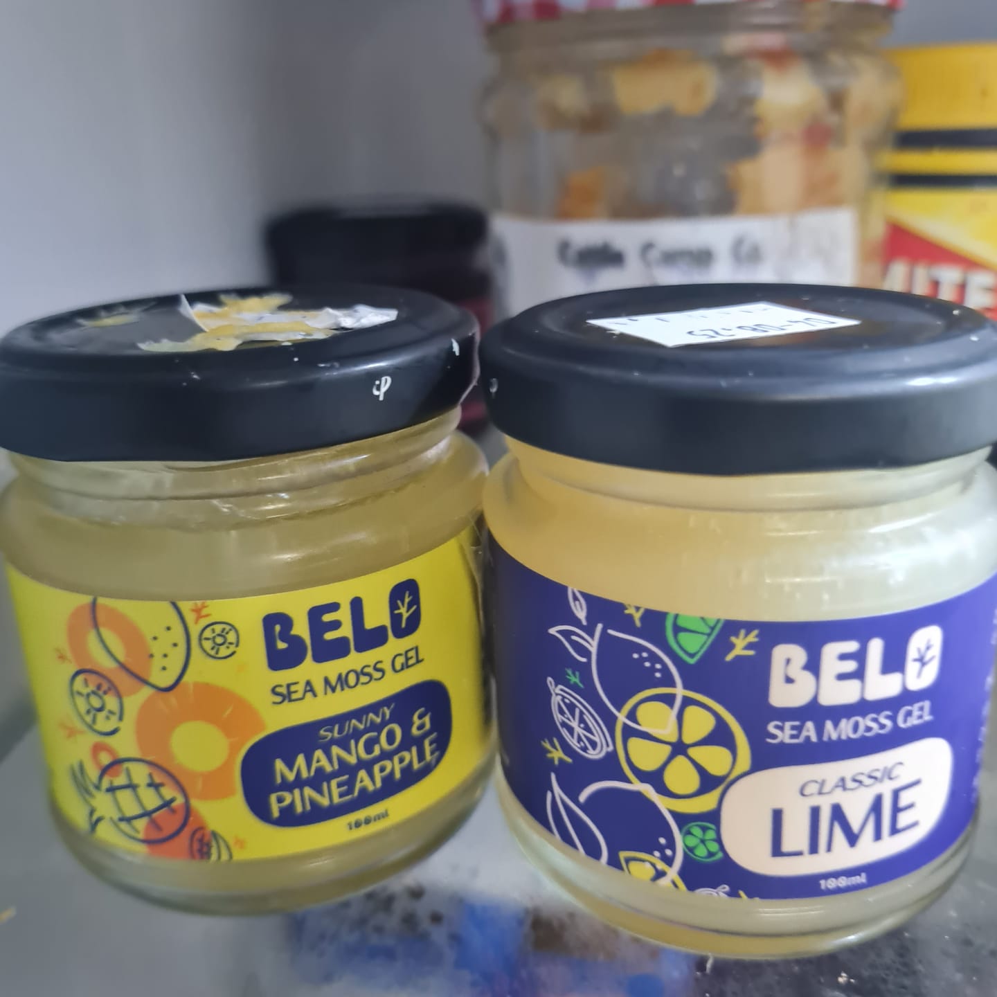 Customer photo review of Belo Sea Moss Gel - Starter Pack