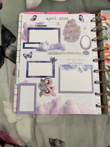 Customer photo review of Midnights Mental Health Sticker Book