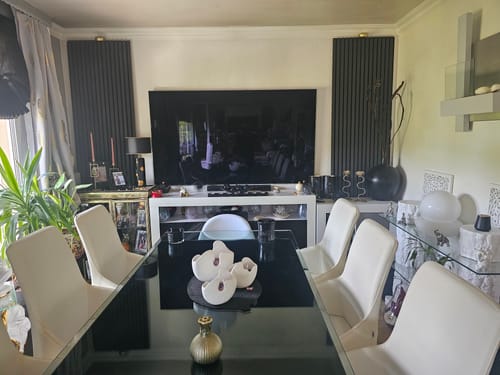 Customer photo review of Panneau acoustique en bois | Chêne Noir | De première qualité