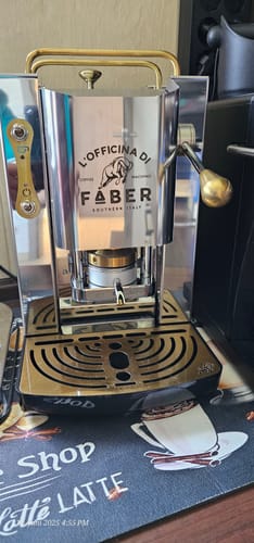 Customer photo review of Porta Cialde in Alluminio per Faber