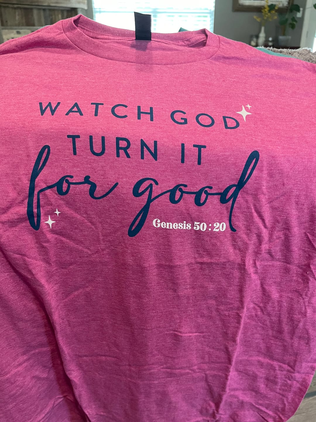Customer photo review of Watch God Turn Tee