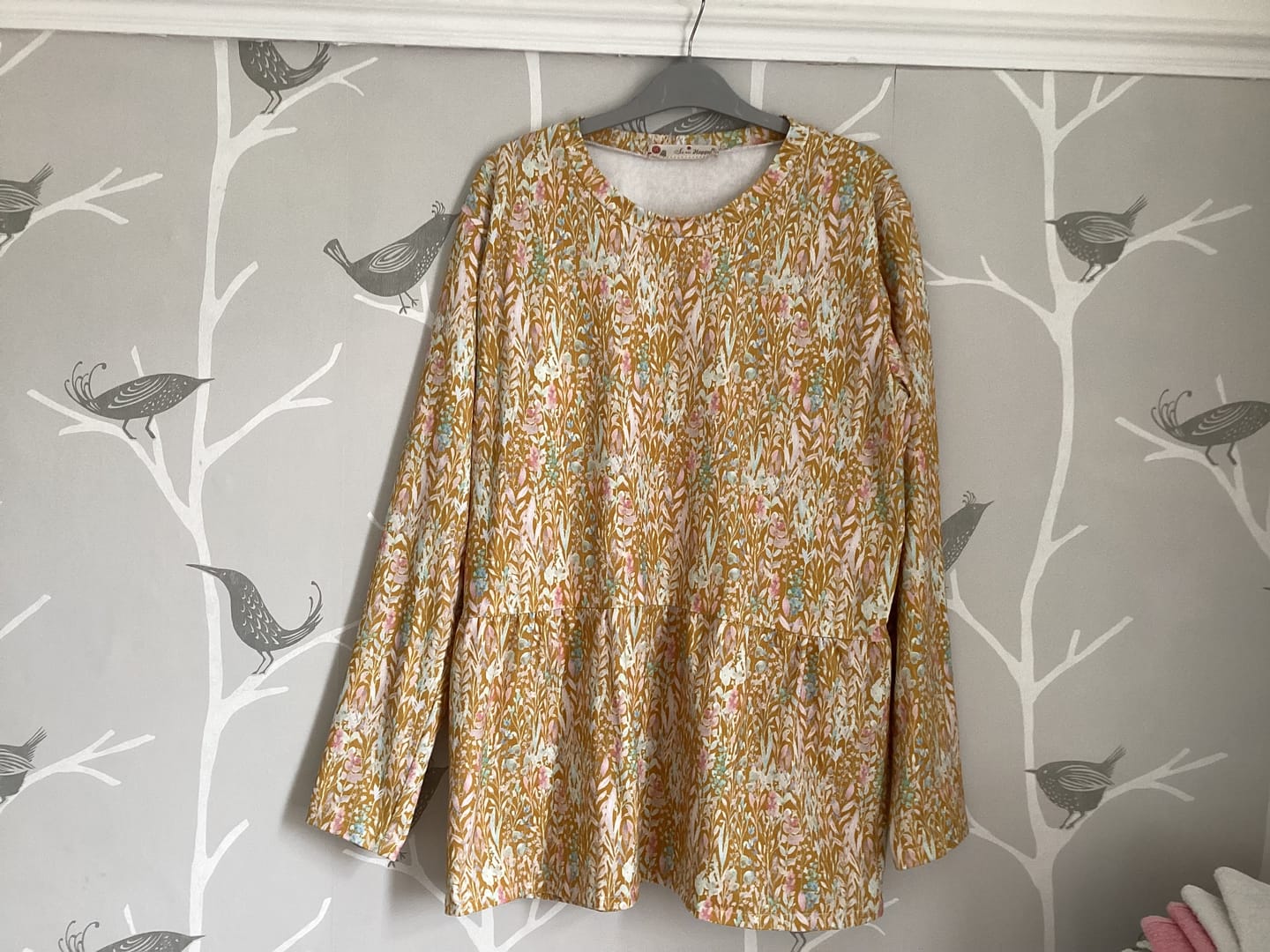 Customer photo review of Busy Gardens Cotton Jersey Fabric
