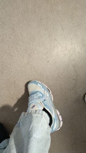 Customer photo review of ASICS Gel NYC - Cream Arctic Sky