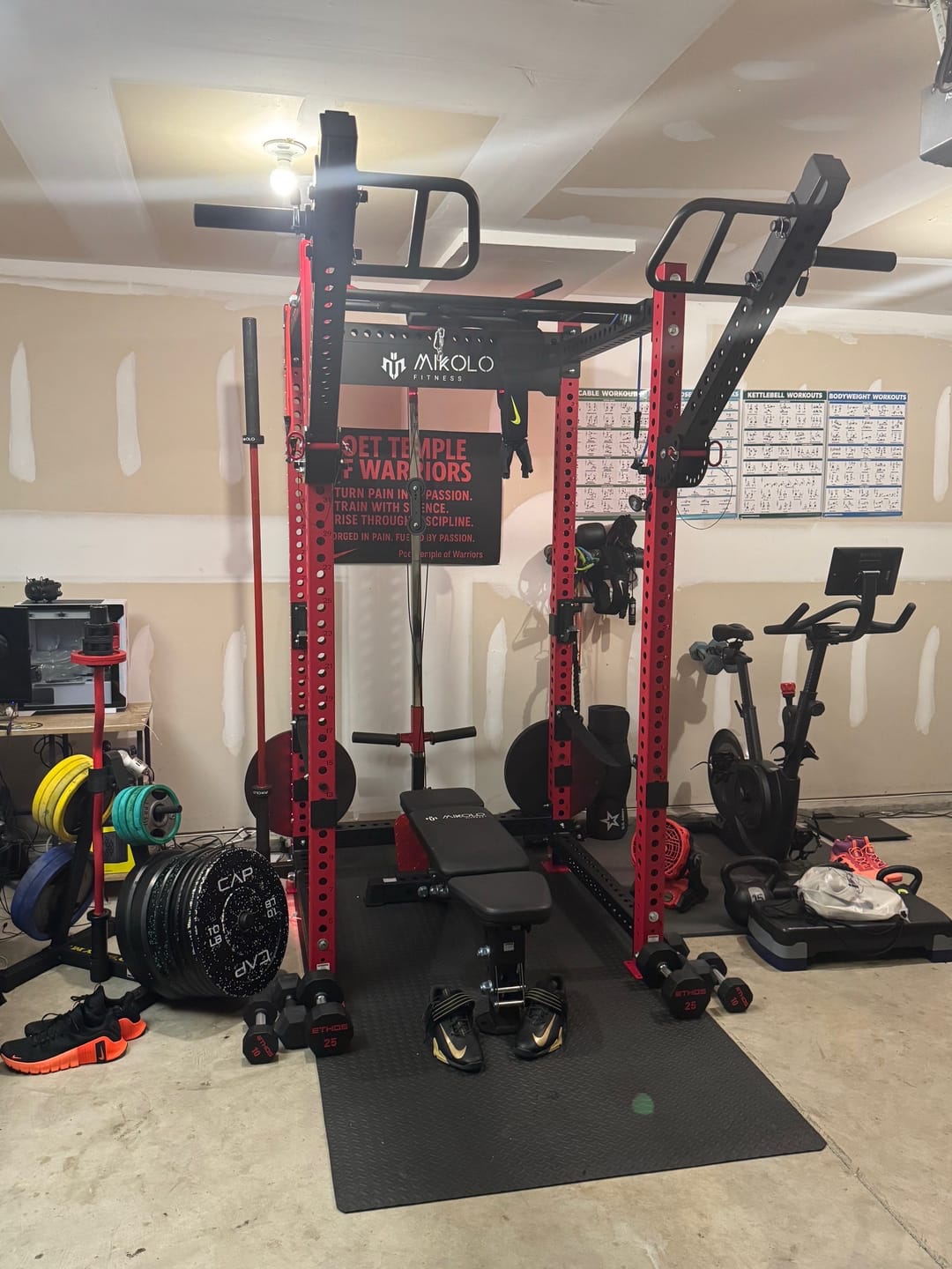 Customer photo review of Adjustable Lever Arms -3''×3''Uprights
