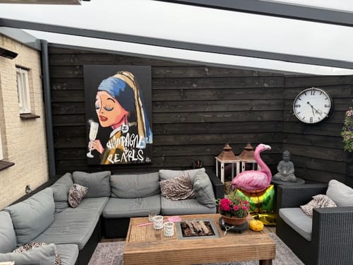 Customer photo review of Champagne and pearls