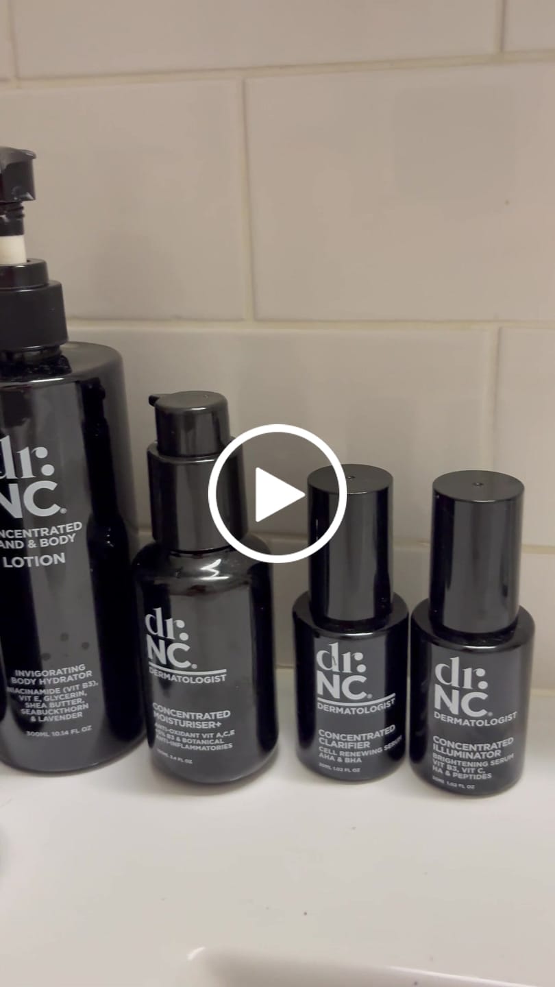 Customer video review of dr.NC CONCENTRATED ILLUMINATOR 10% Vit B3, 10% Vit C - 30ml