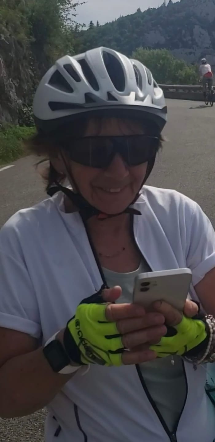 Customer photo review of Lunettes Vélo Photochromiques rouge - Ascension+
