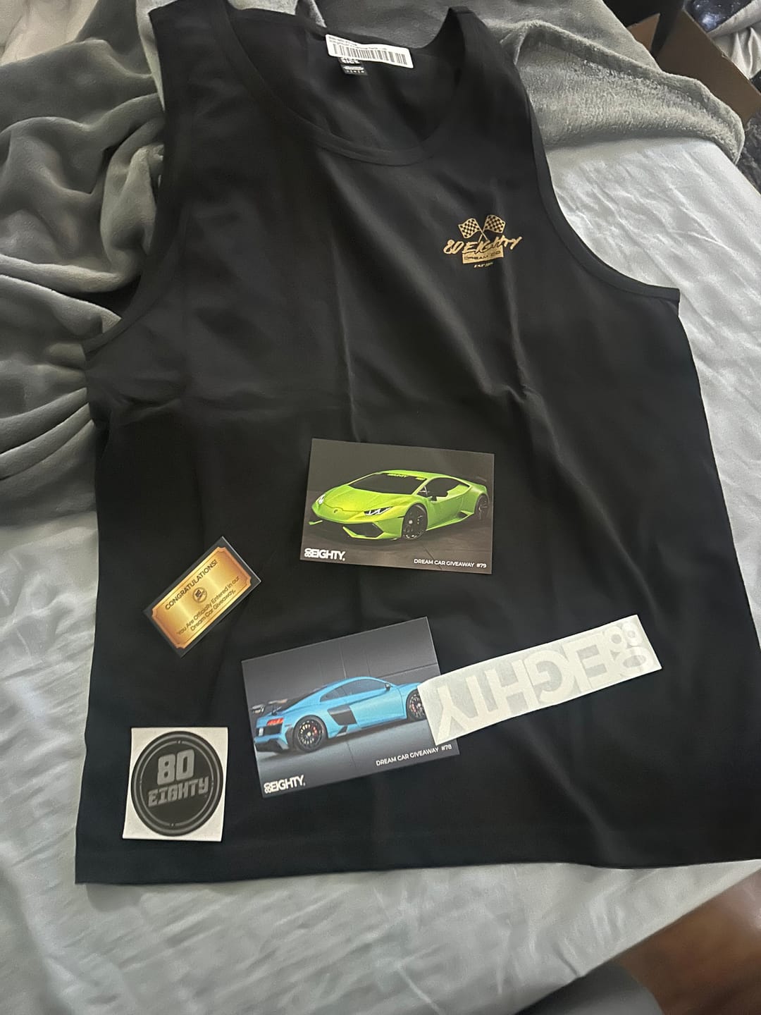 Customer photo review of 80Eighty® Finishline Tank