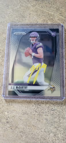 Customer photo review of J.J. McCarthy Autograph Signing