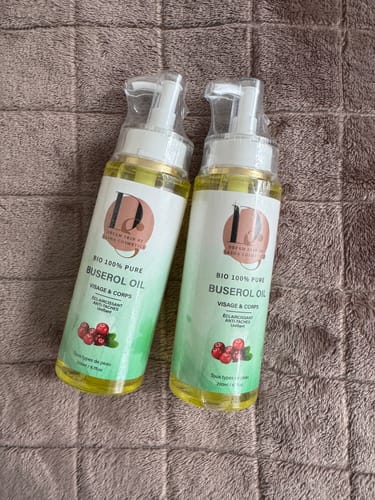 Customer photo review of HUILE DE BUSEROLE - 200ml