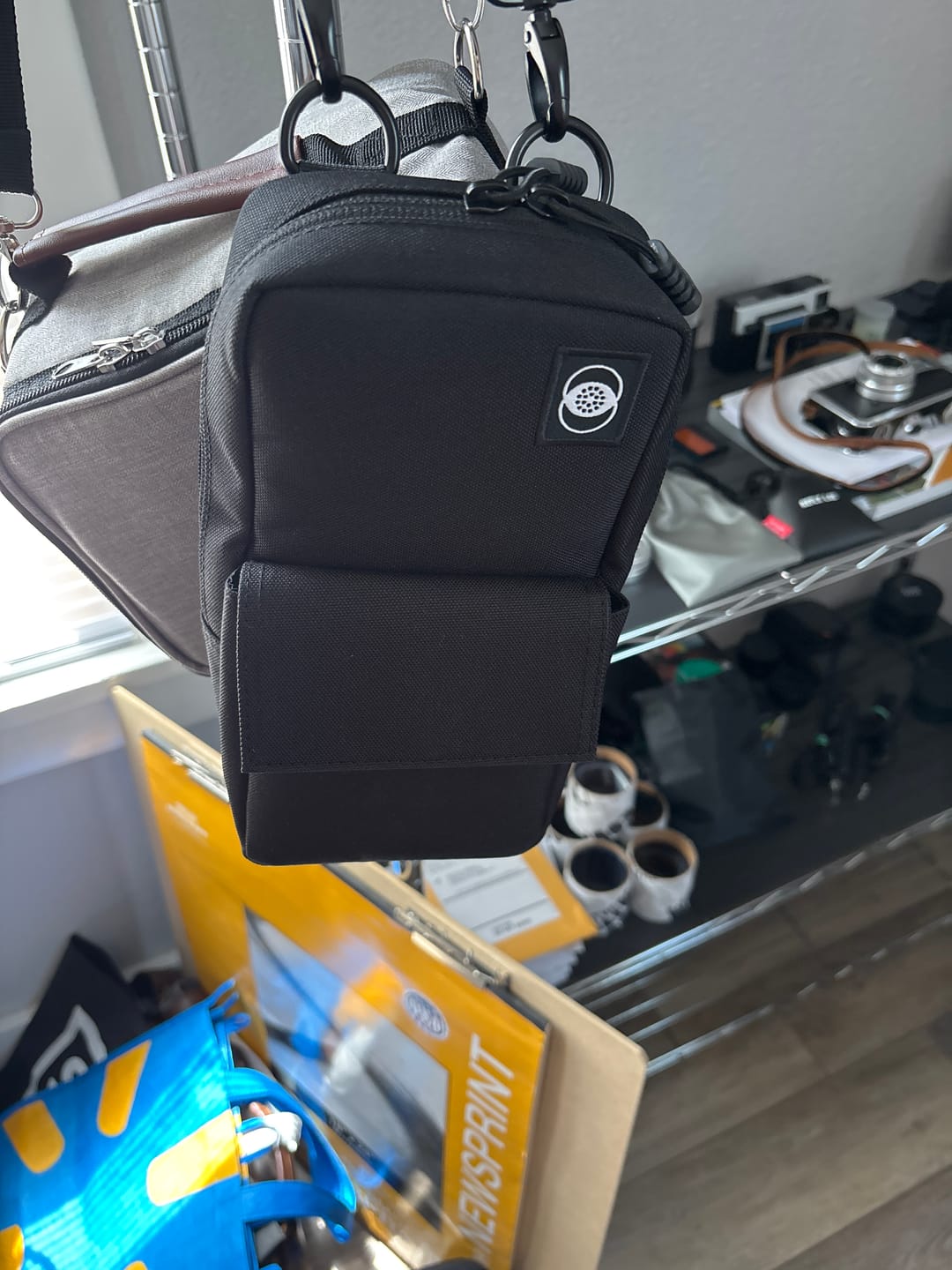 Customer photo review of Retrospekt SX-70 Sonar Autofocus Black Camera Bag